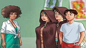 Erotic Headmistress Picture in Summertimesaga Episode 4