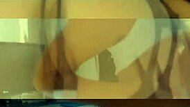 Athletic Russian babe teases clit before fucking dildo deep