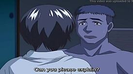 shy anime yuri gets her tight pussy pounded hard