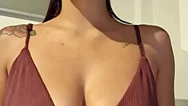 I’m So Horny After Party, Dildo Feels Amazing -Claudia Bavel-