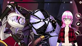 Daisy the Dark Elf Explores Pleasure Route in Mirror with BDSM