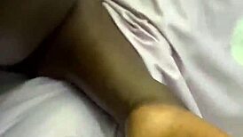 Does the horny neighbor crave that big black dick in her ass?