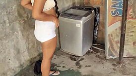 my neighbor's big ass makes me so horny, i wanna fuck her