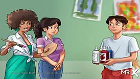 Erotic Headmistress Picture in Summertimesaga Episode 4