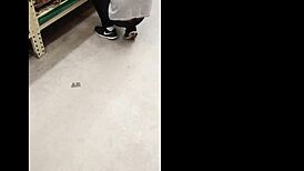 Anal in Market with Big Black Cock