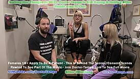 doctor tampa checks channy's pussy 😊