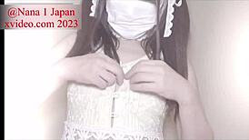 Nana's Twin Tails Turn Perverted in Homemade Play