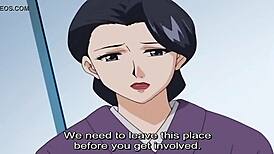 shy anime yuri gets her tight pussy pounded hard