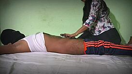 damn, she sucked her friend's cock dry, hot 18 girl!