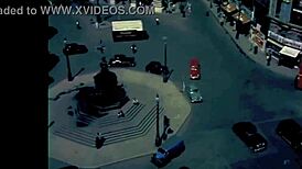 vintage interracial threesome features black and white pussies