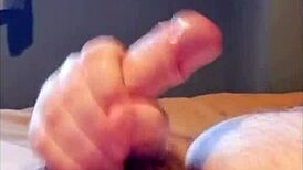 I love watching my chubby body cum hard while using a dildo in this hot compilation.