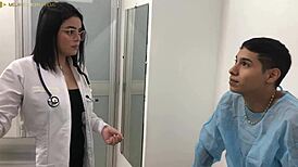 The hospital setting in which a doctor seduces his patient through conceit of a well endowment
