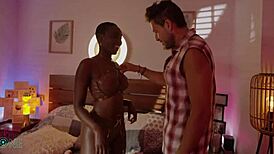 I slam the hot wife of my Spanish friend in wild action!