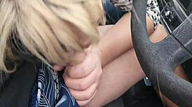 Cute Girl Sucks Dick Head Until Cum in Mouth