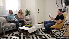 Actress Discovers Intense Scenes In Movie With Group And Double Action