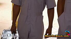 sexy milf pays with huge ass and skilled bj