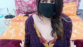 Sobia Nasir Moans Loud in Roleplay on WhatsApp Video Call with Client in Clear Urdu Hindi