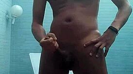 Skinny Black Brazilian Escort from Rio de Janeiro Cums Hard on WhatsApp Video Call