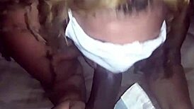 Chubby Carioca Swinger Devours Big Cocks at Rio Party for Hot Cum