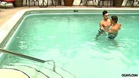 Handsome Couple Enjoys Intimate Moments