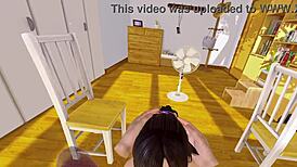 She sucked me in virtual reality