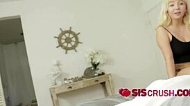 i'm this glamorous blonde deepthroating my boy's big cock, it's so deep and hot