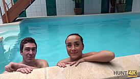 dude, ever seen wild sex in a private pool for cash?