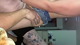 In this group threesome, fucking her good