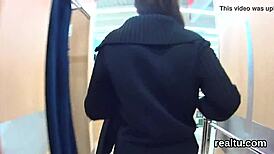 fantastic czech nympho gets teased in the mall then plowed in pov