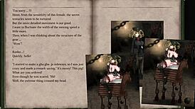 i'm watchin night of r scenes part 10 in the dungeon area, it's hentai-like.