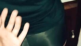 egyptian couple shares intimate kitchen moments together