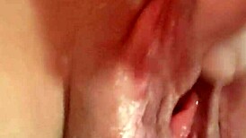 I watch my hot wife squirt in homemade solo