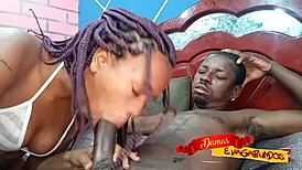 African amateur endures painful first BBC monster cock fucking