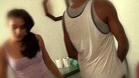 Mischa brooks lets her black stepbrother fuck her