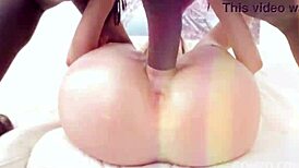 Venera Maxima takes 3 BBC with deep DP action