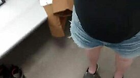 Wow, ShellySeth and SMarien75 banging in Walmart dressing room