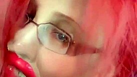 चश्मे वाली इंडियन गॉडेस फाइनेंशियल डॉमिनेशन और जर्क ऑफ इंस्ट्रक्शन्स देती इच्छा पूरी करने को