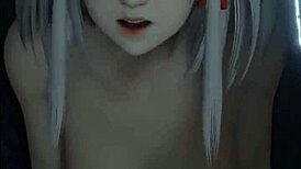 kidkudi dancing with clothes ripped in hentai striptease