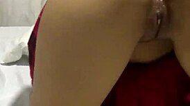 Cute couple hot sex video first time their ass double penetrated