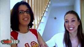 Hot French Babe Takes Anal with Huge Natural Boobs!