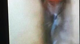 Intense masturbation with dildo leading to powerful orgasm using various toys