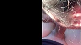 Beautiful Whore Swallows Cum From Big Cock On Street Corner