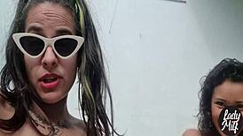 Our horny friend called to peek at what these hot latinas are up to today.