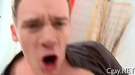 Intense emotions in hawt homosexual sex with sloppy blowjobs and sucking