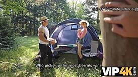 vip4k teen brunette from czech gets pounded in pov outdoor scene. the european slut enjoys every thrust with small tits bouncing.