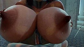 Bbw milf Nigerian Oranga Carnassa shows gigantic ass and tits