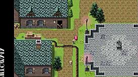 Hrpg adventure with Tina the swordswoman exploring the scarlet prison in episode 001