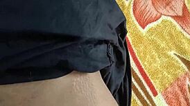 Desi hot wife gets cumshot closeup with natural tits and tight pussy in pov.