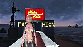 fallout 4 fashion hints at big boobs in a sexy sky