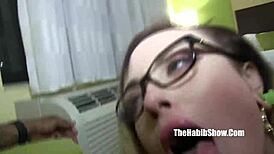 19-Year-Old Chloe Carter's Tattooed Pussy Banged by Big Black Cock